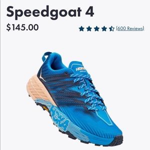 Hoka One One trail running sneakers